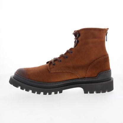 Dingo High Country DI-842 Mens Brown Leather Lace Up Casual Dress Boots
