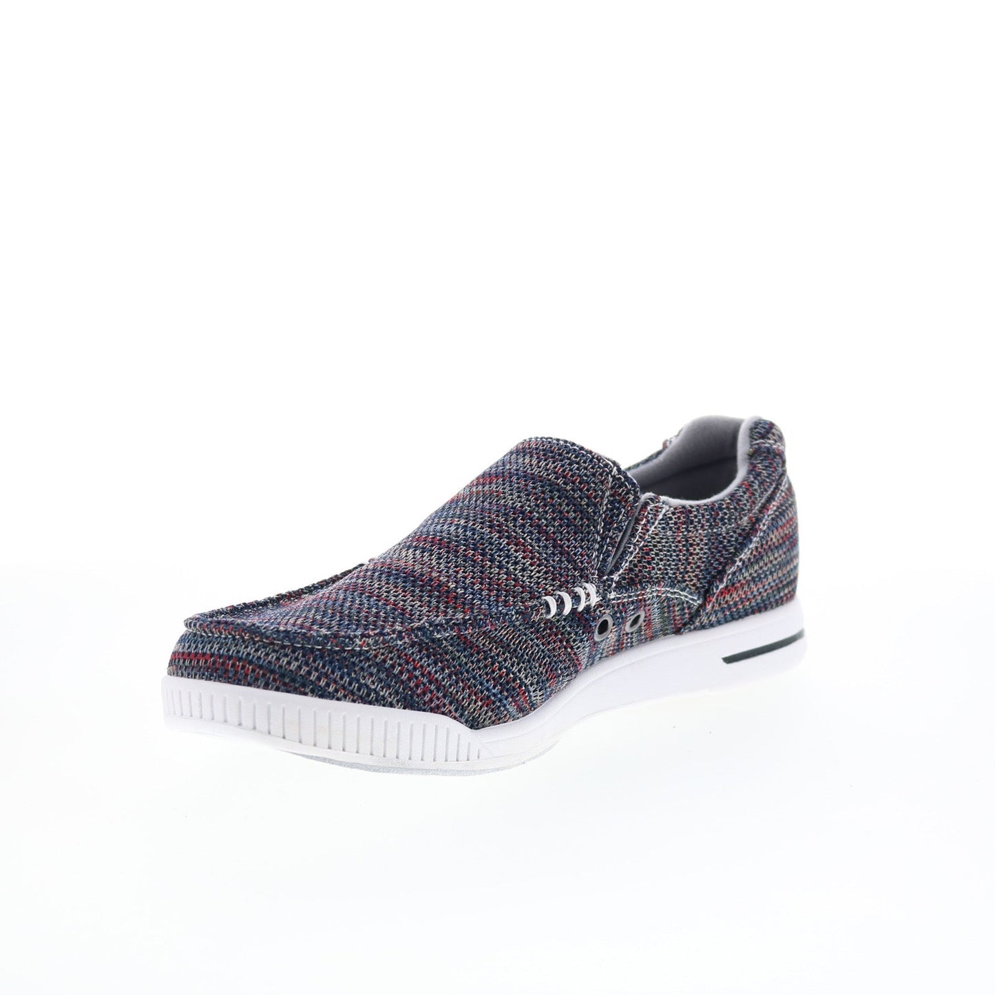 Dexter Kam DM0000497 Mens Blue Canvas Slip On Athletic Bowling Shoes