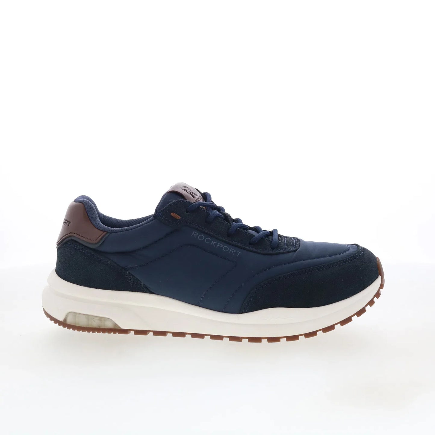 Rockport DMX Brock RMDMXBROCK Mens Blue Suede Lifestyle Sneakers Shoes