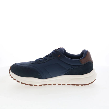 Rockport DMX Brock RMDMXBROCK Mens Blue Suede Lifestyle Sneakers Shoes