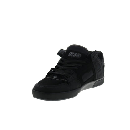 DVS Comanche LT DV01249001 Mens Black Nubuck Skate Inspired Sneakers Shoes