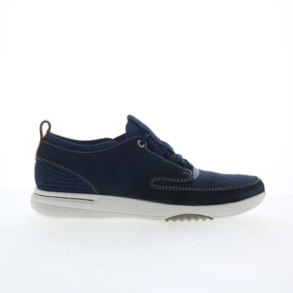 Clarks Easeway Sport 26181630 Mens Blue Suede Lifestyle Sneakers Shoes