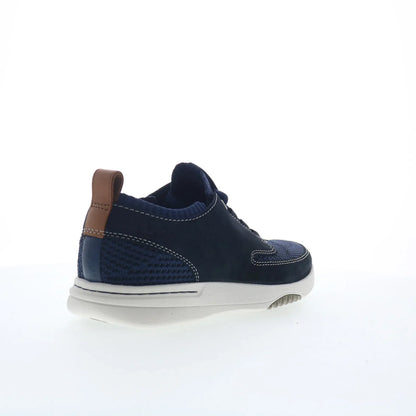 Clarks Easeway Sport 26181630 Mens Blue Suede Lifestyle Sneakers Shoes