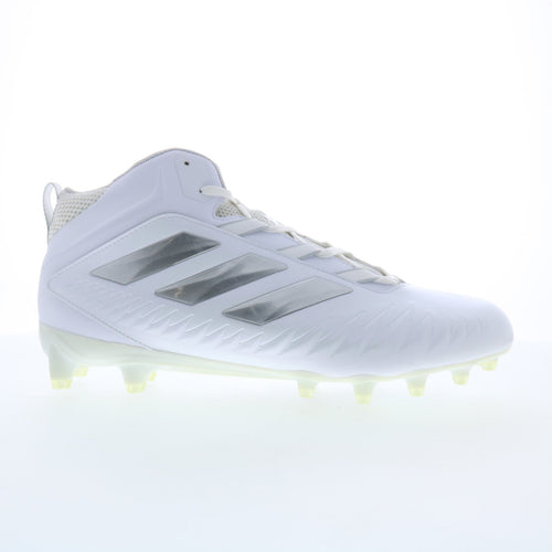 Adidas Nasty 20 EH3436 Mens White Synthetic Athletic Football Cleats Shoes
