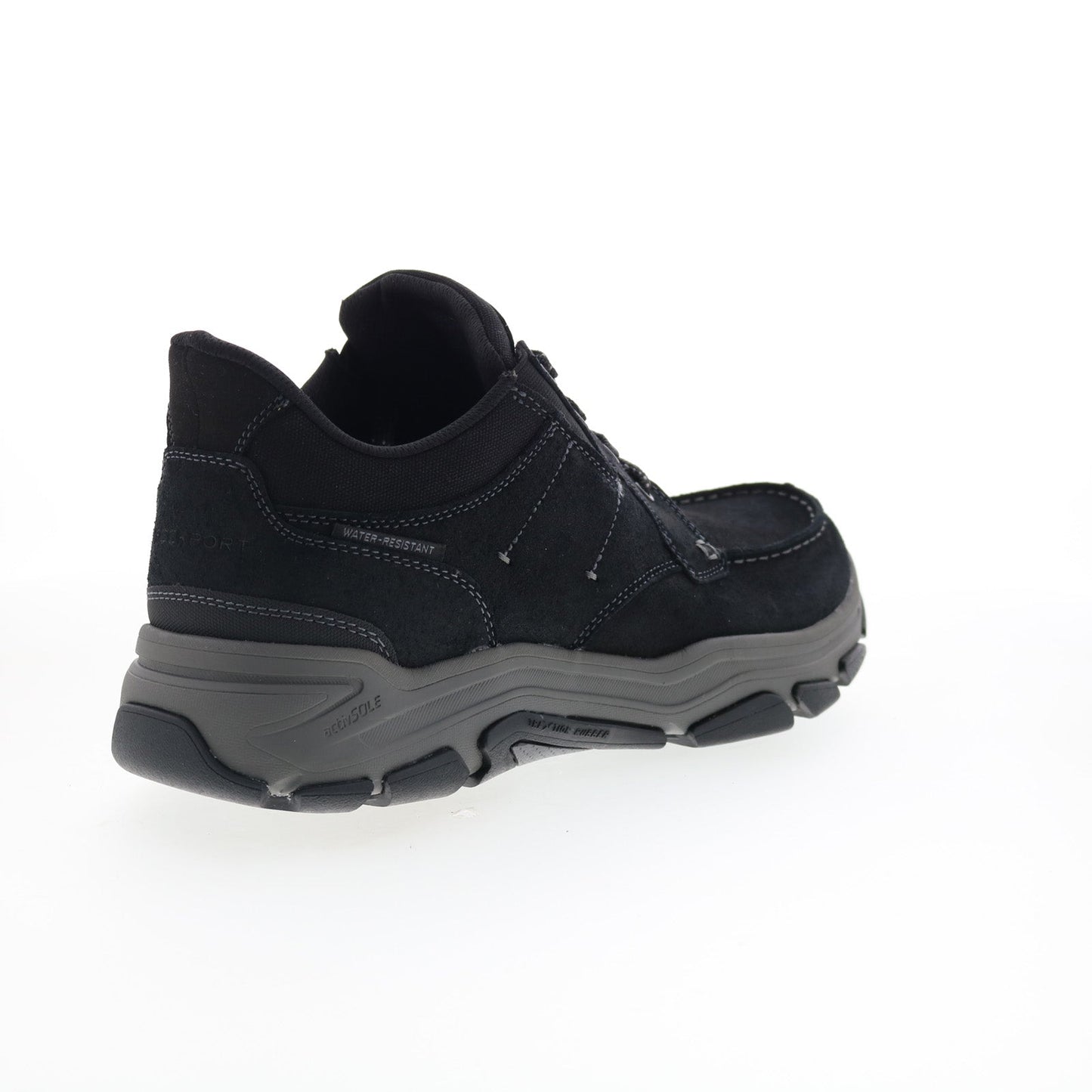 Rockport Ronan RMRONAN Mens Black Suede Lace Up Lifestyle Sneakers Shoes