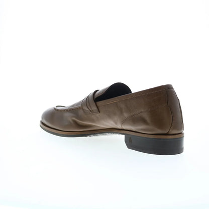 Di Bianco Firenze Gallizia SC546 Mens Brown Loafers & Slip Ons Penny Shoes
