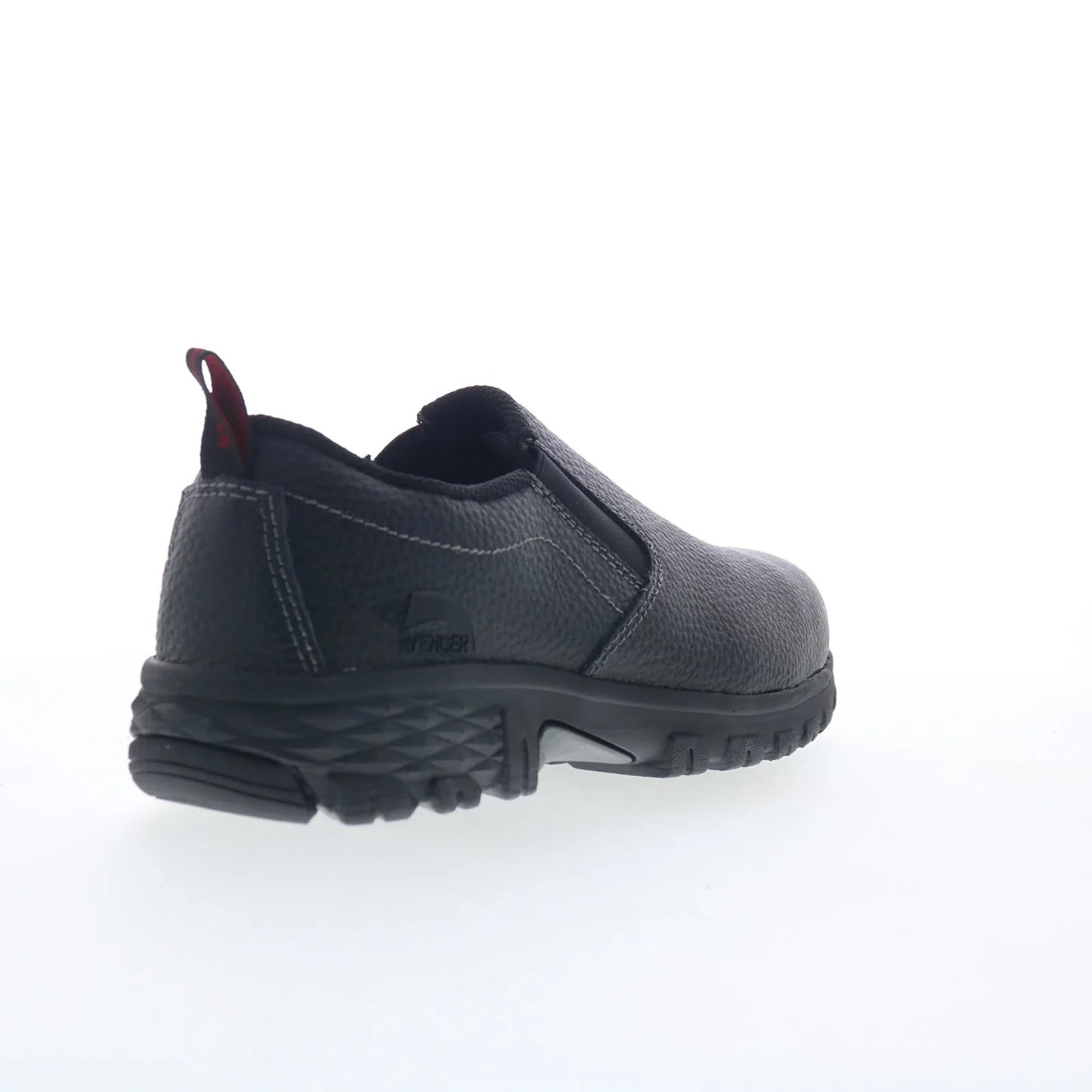 Avenger Flight Slip-On Alloy Toe A7001 Mens Black Wide Work & Safety Shoes