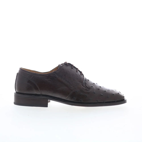 Ferrini FQ Ostrich 2353 121 Mens Brown Oxfords & Lace Ups Casual Shoes