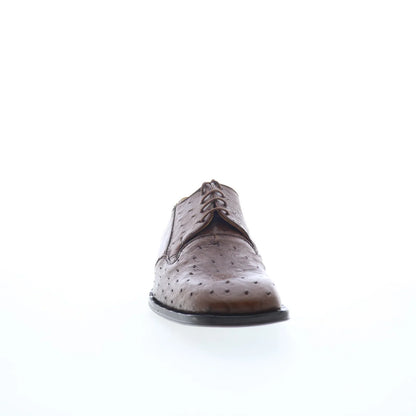 Ferrini FQ Ostrich 2353 121 Mens Brown Oxfords & Lace Ups Casual Shoes