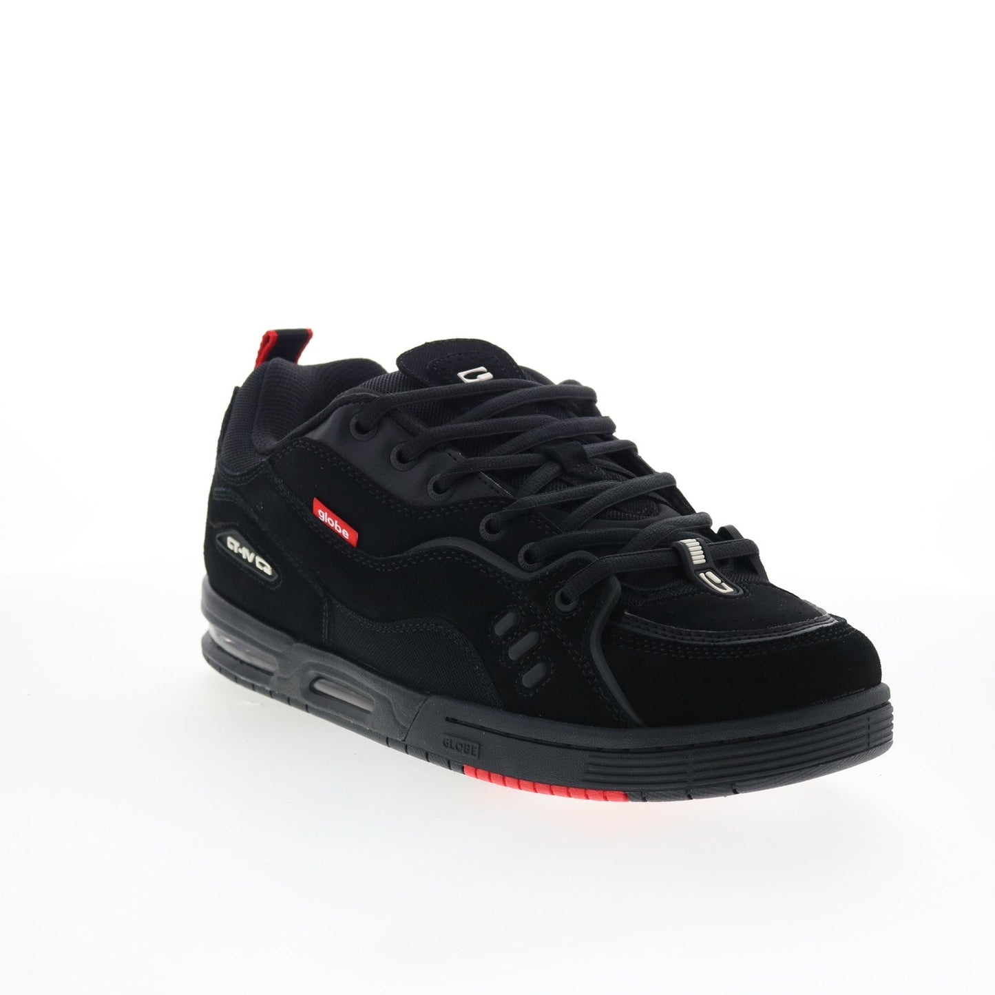 Globe CT-4 GBCT4 Mens Black Suede Lace Up Skate Inspired Sneakers Shoes