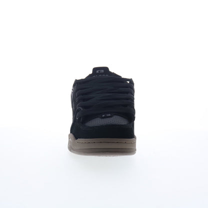 Globe Fusion GBFUS Mens Black Nubuck Lace Up Skate Inspired Sneakers Shoes
