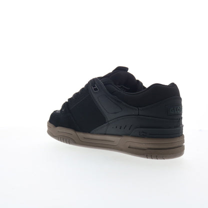 Globe Fusion GBFUS Mens Black Nubuck Lace Up Skate Inspired Sneakers Shoes