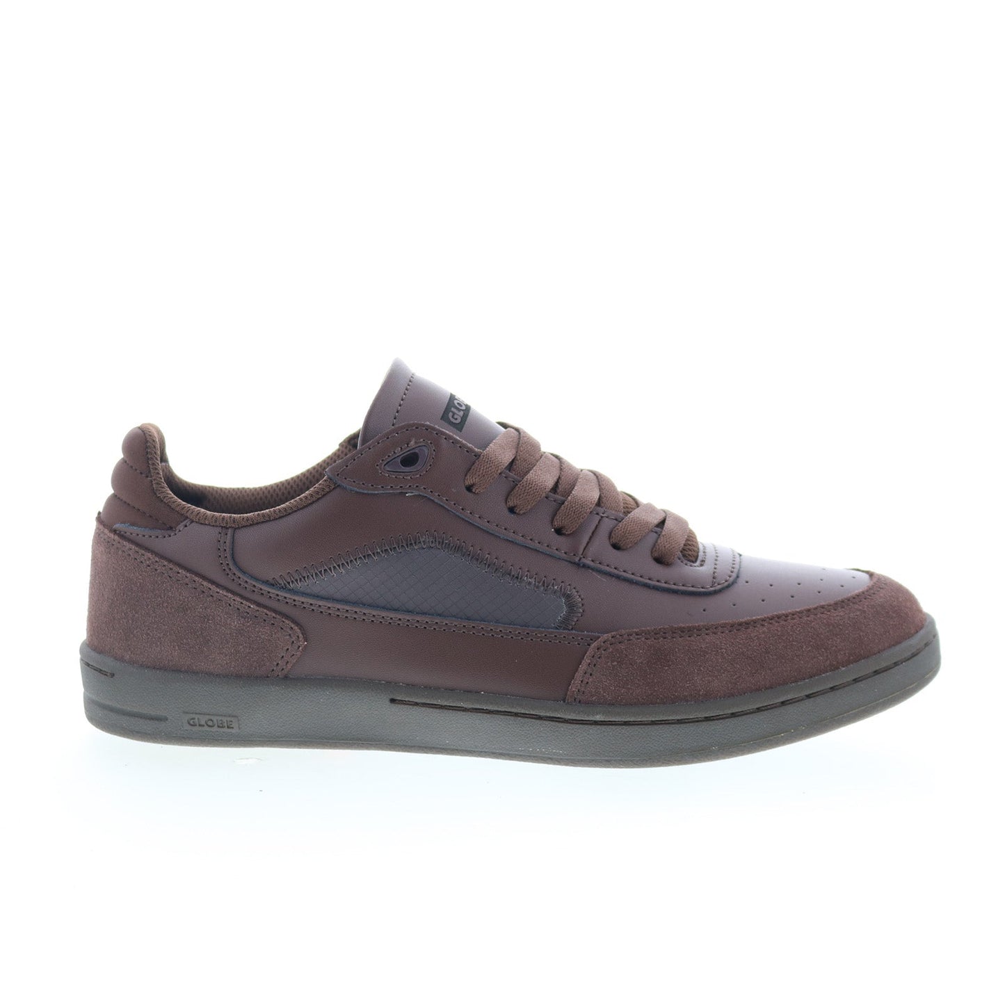 Globe Holand GBHOLAND Mens Brown Leather Skate Inspired Sneakers Shoes