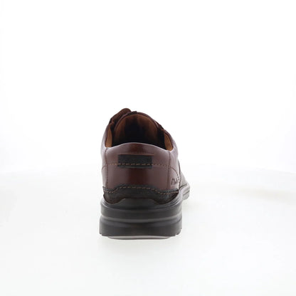Clarks Gessler Lace Mens Brown Wide Oxfords & Lace Ups Casual Shoes