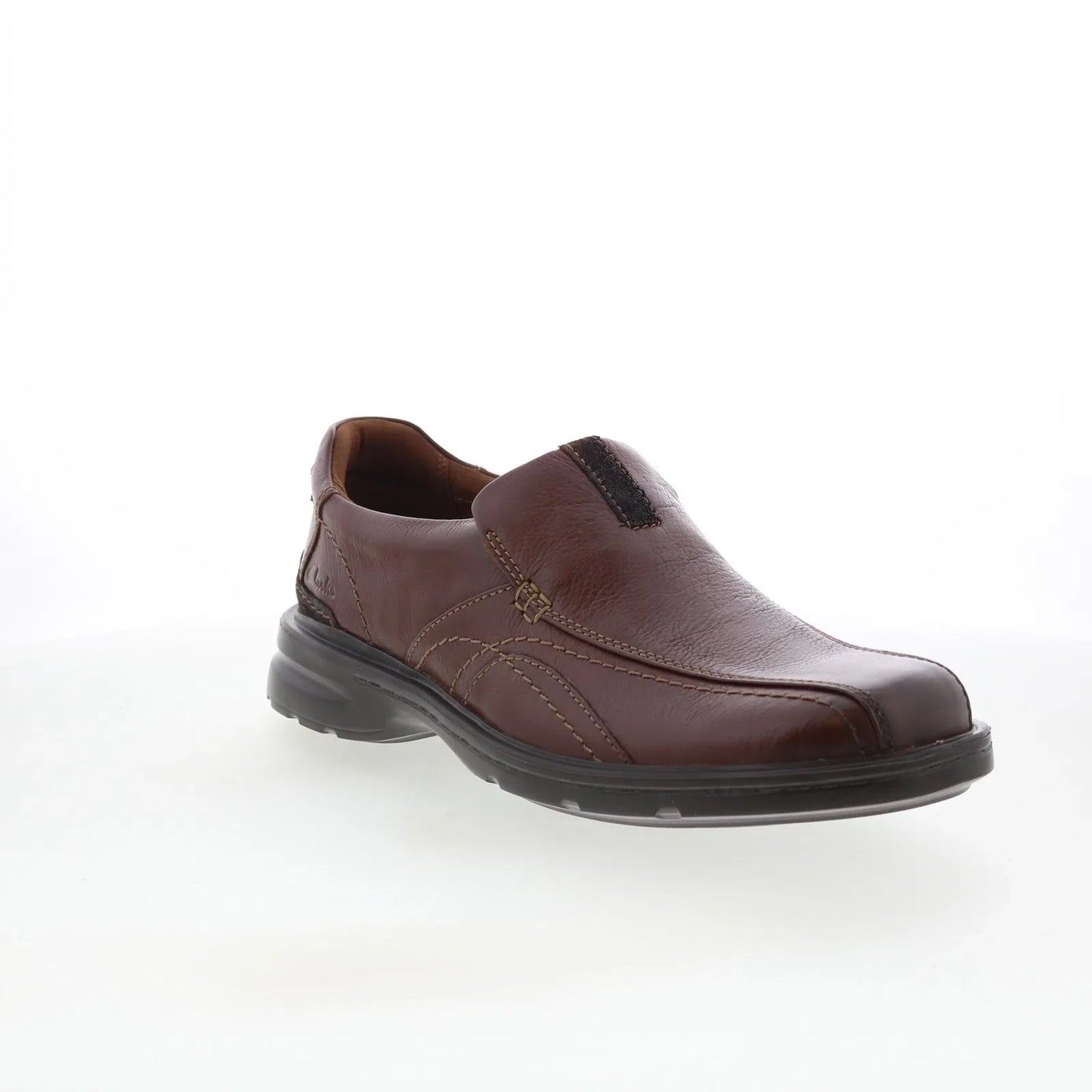 Clarks Gessler Step 26179433 Mens Brown Loafers & Slip Ons Casual Shoes