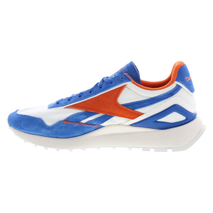 Reebok Classic Leather Legacy AZ Mens White Suede Lifestyle Sneakers Shoes