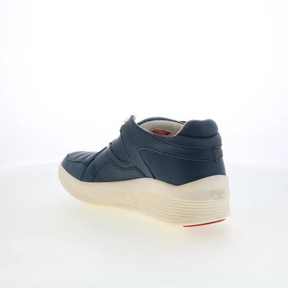 Pajar Harlem 47074 Mens Blue Leather Lace Up Lifestyle Sneakers Shoes