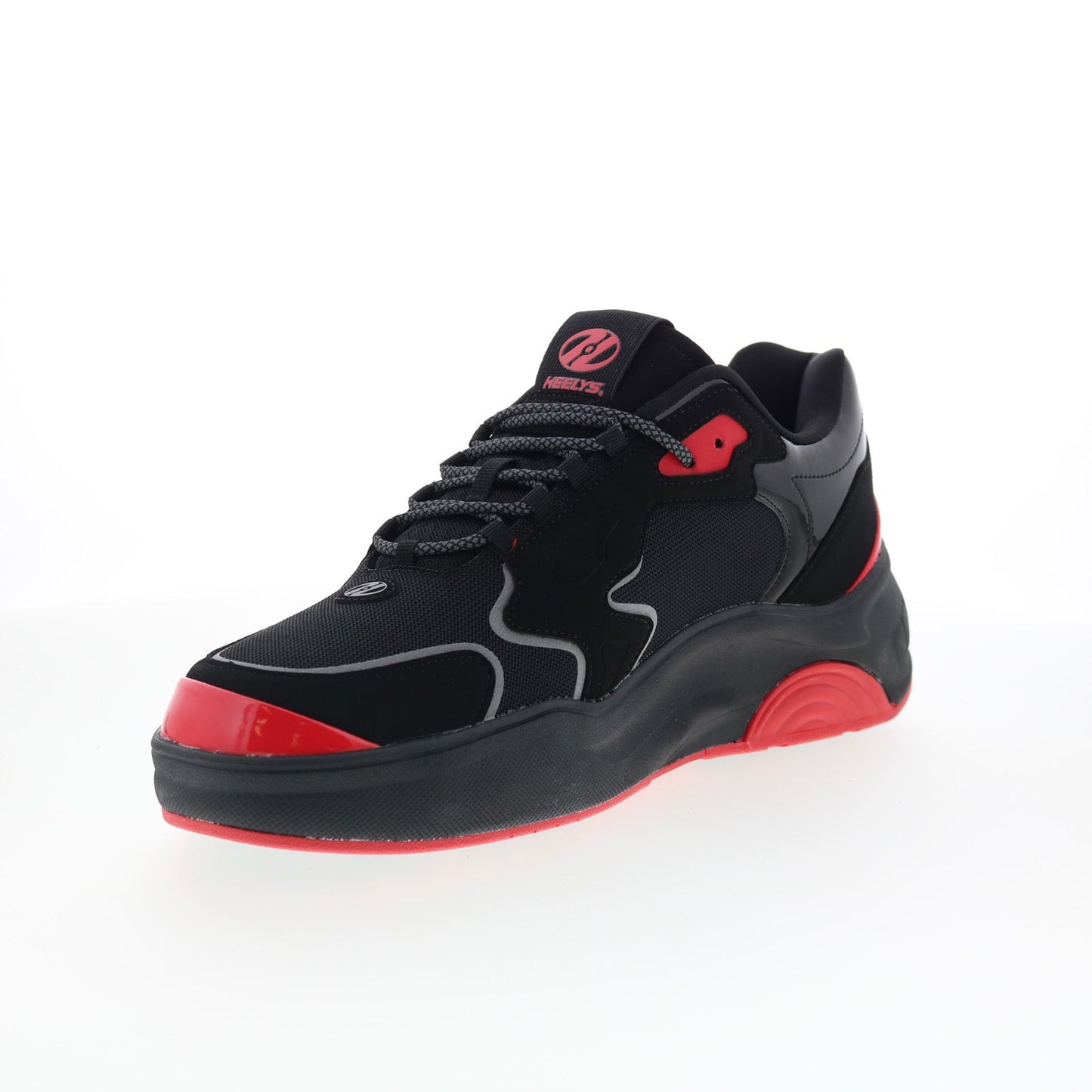 Heelys Mega Pro HE01306001 Mens Black Synthetic Lifestyle Sneakers Shoes