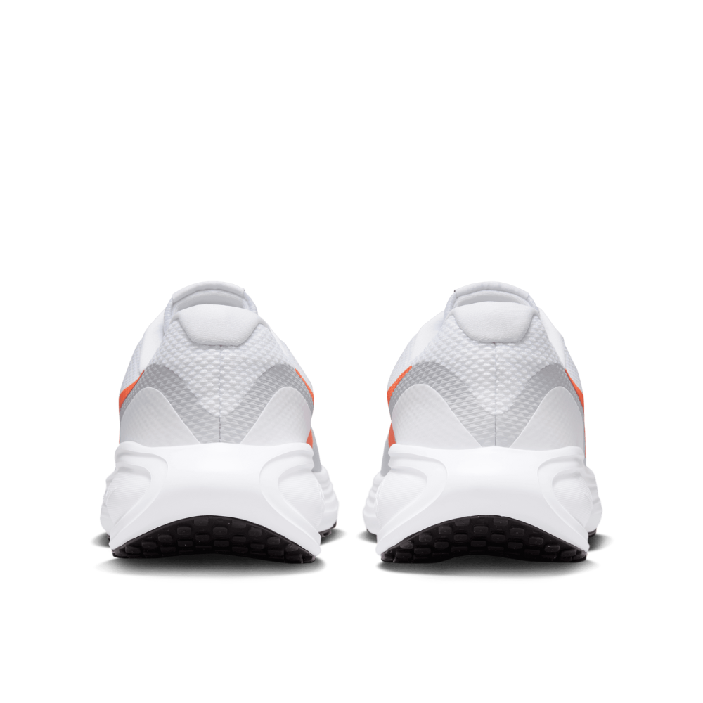 Revolution 8 Men's :White | Bright Crimson