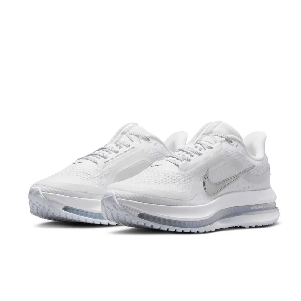 Pegasus Premium Women's :White | Metallic Silver