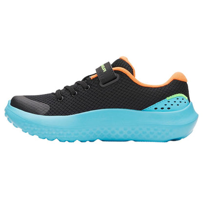 Boys Pre-School Surge 4 AC :Black | Blue Blur