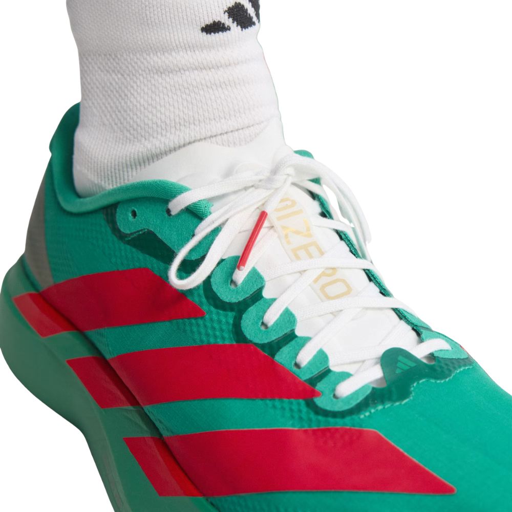 Adizero Evo SL Woven Men's  :Court Green | Lucid Red