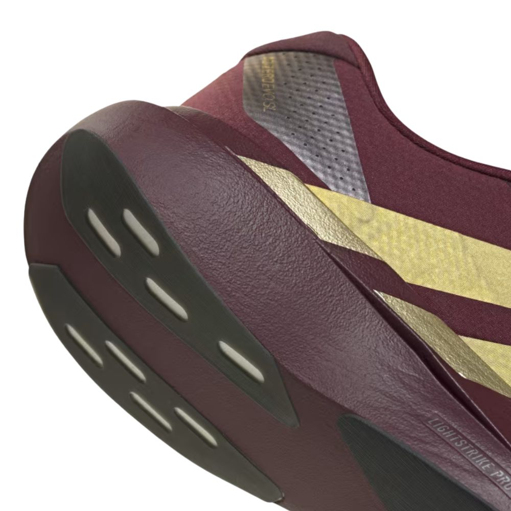 Adizero Evo SL Woven Men's  :Maroon | Gold Metallic