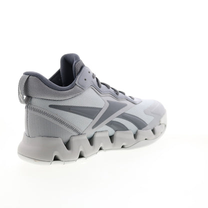 Reebok Zig Encore Mens Gray Synthetic Lace Up Lifestyle Sneakers Shoes