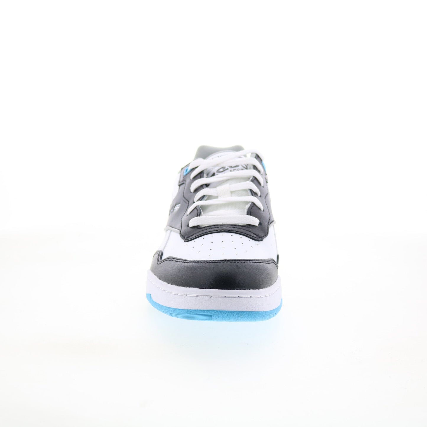 Reebok BB 4000 II Mens White Leather Lace Up Lifestyle Sneakers Shoes