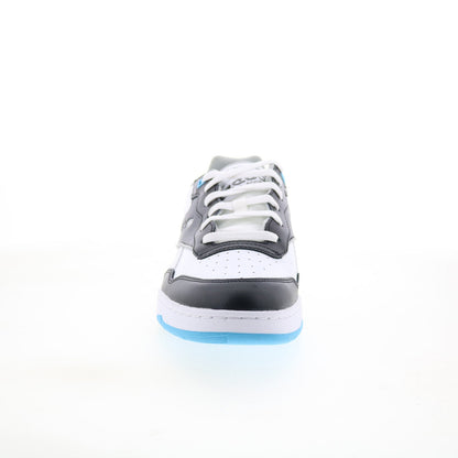 Reebok BB 4000 II Mens White Leather Lace Up Lifestyle Sneakers Shoes