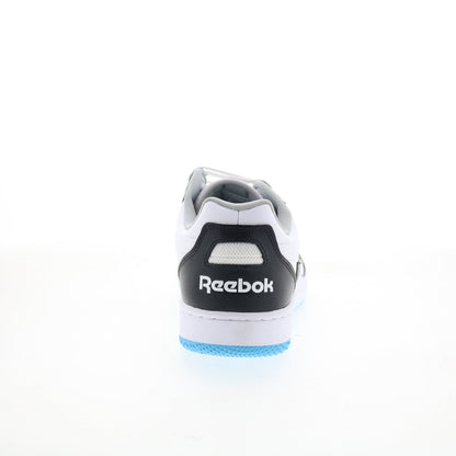 Reebok BB 4000 II Mens White Leather Lace Up Lifestyle Sneakers Shoes