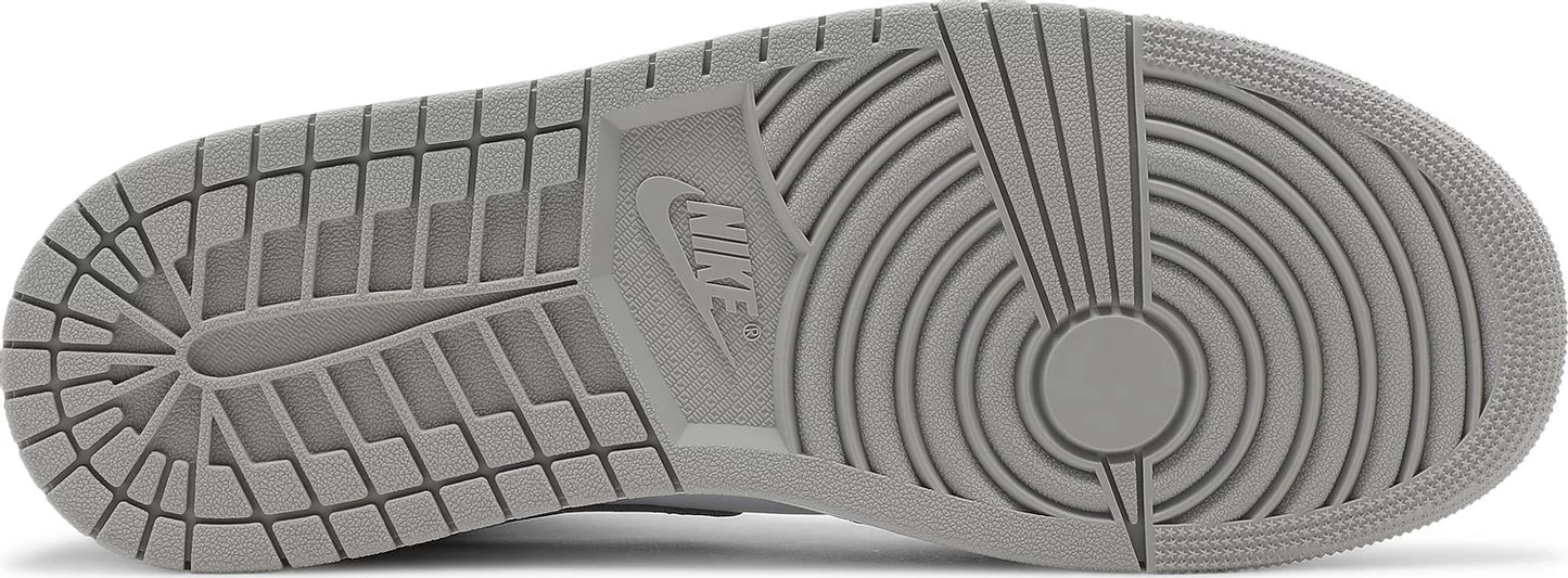 Nike Mens Air Jordan 1 Mid Sneakers - 'College Grey'