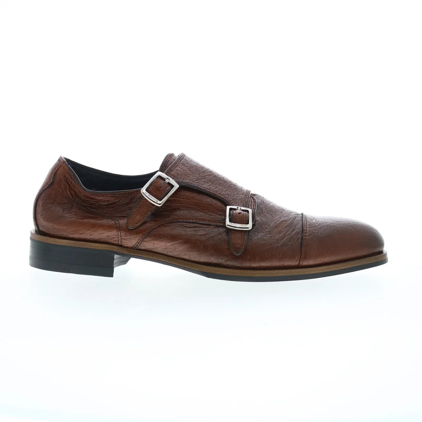 Di Bianco Isernia Peccary Mens Brown Oxfords & Lace Ups Casual Shoes