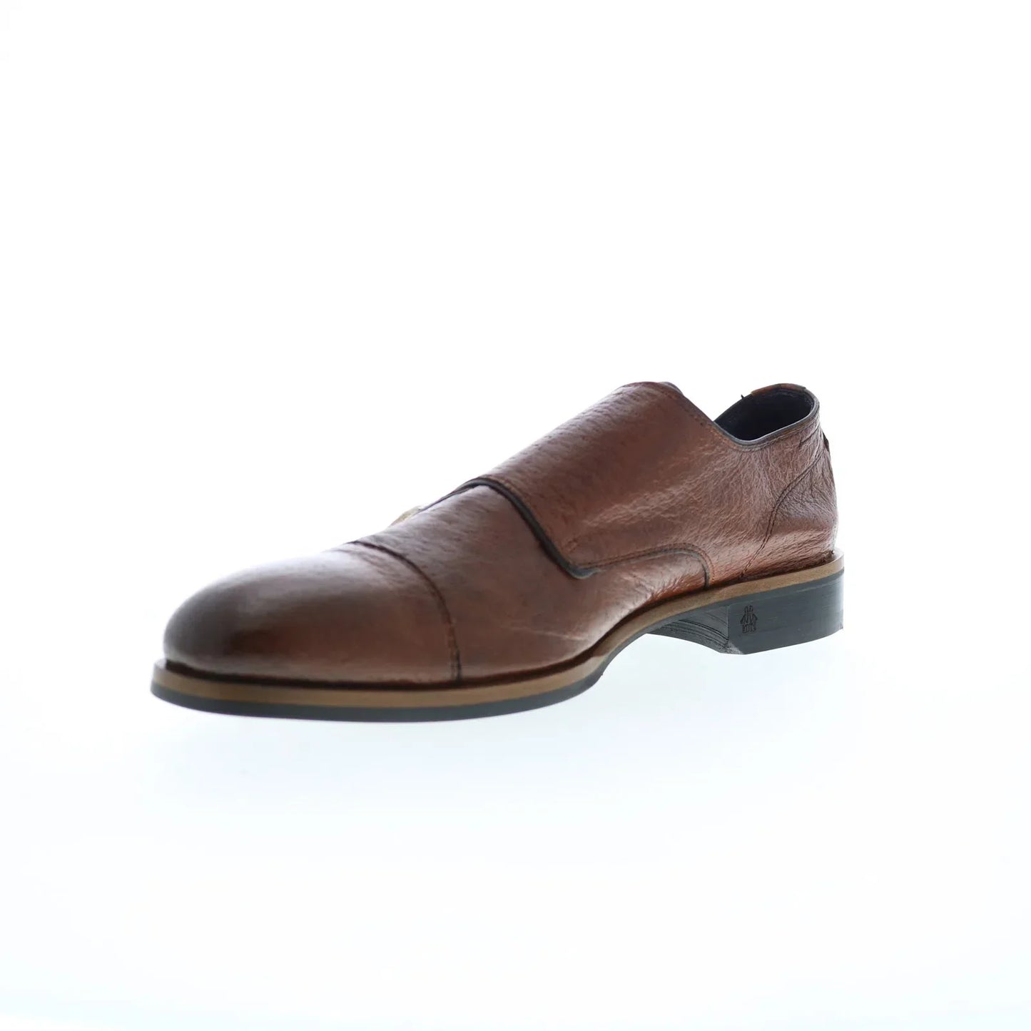 Di Bianco Isernia Peccary Mens Brown Oxfords & Lace Ups Casual Shoes
