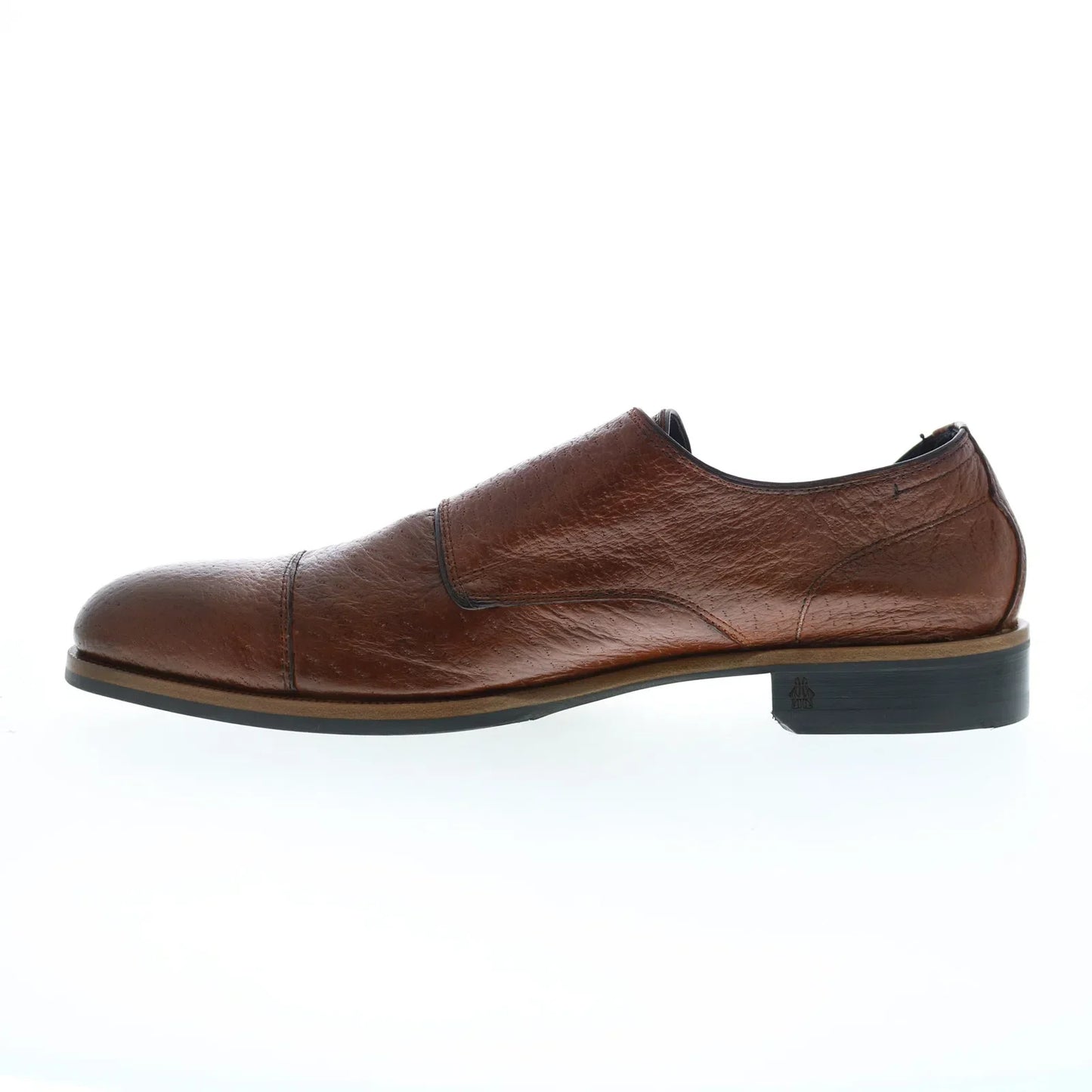 Di Bianco Isernia Peccary Mens Brown Oxfords & Lace Ups Casual Shoes
