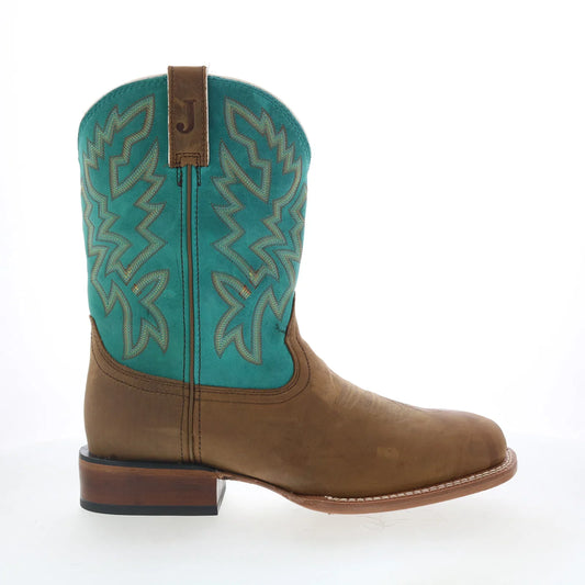 Justin Boots Jackpot Cowhide FN7010 Mens Brown Leather Cowboy Western Boots