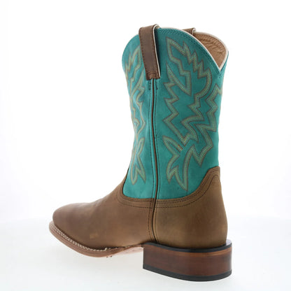 Justin Boots Jackpot Cowhide FN7010 Mens Brown Leather Cowboy Western Boots