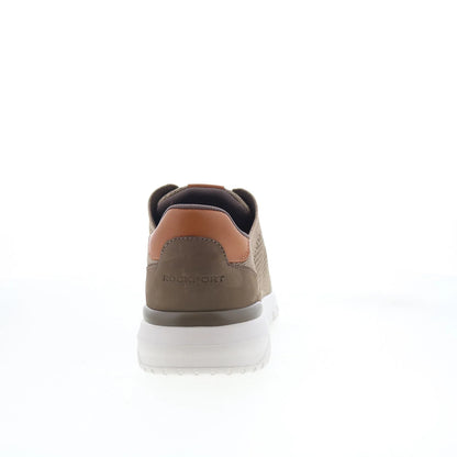 Rockport Jaimson RMJAIMSON Mens Brown Wide Mesh Lifestyle Sneakers Shoes