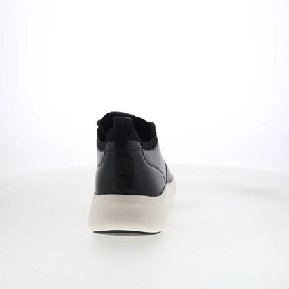 Rockport Jeffson RMJEFFSON Mens Black Leather Lifestyle Sneakers Shoes