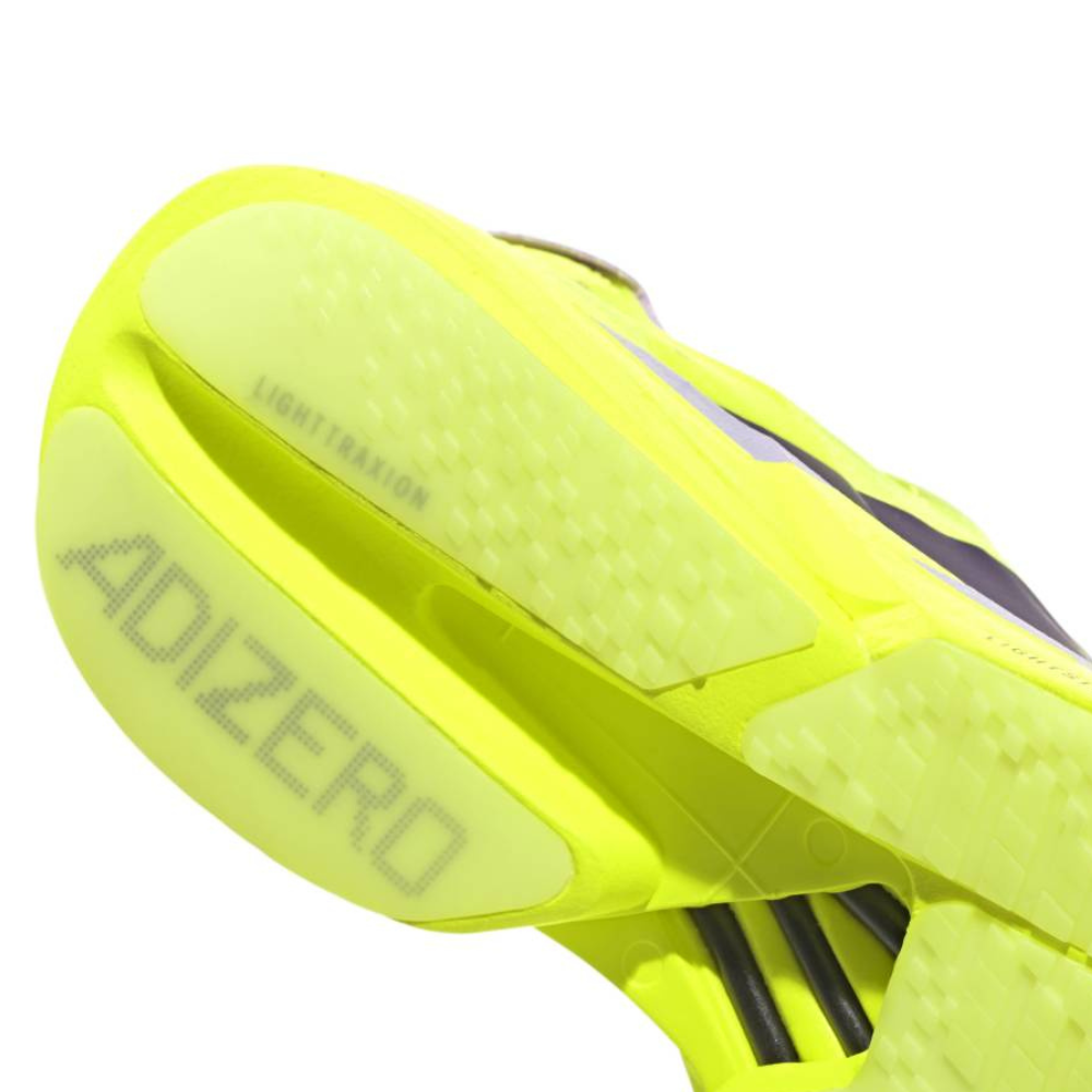 Adizero Adios Pro 4 Women's :Solar Yellow | Aurora Plum