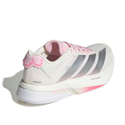 Adizero Boston 13 Women's :Core White | Clear Pink