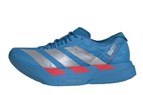 Adizero Adios Pro 4 Men's :Solar Blue | Silver Metallic