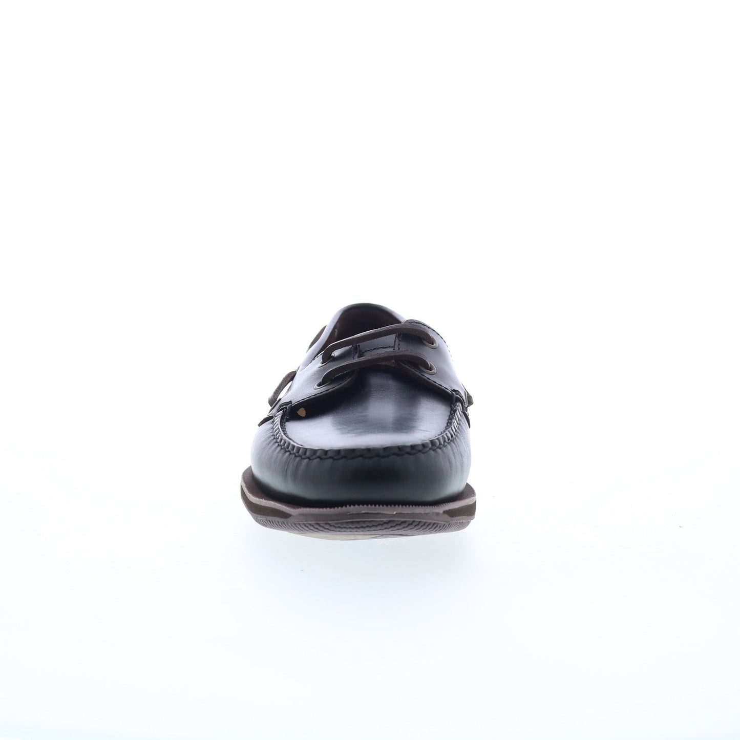 Rockport Perth K54692 Mens Brown Leather Loafers & Slip Ons Boat Shoes