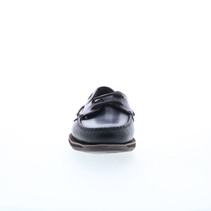 Rockport Perth K54692 Mens Brown Leather Loafers & Slip Ons Boat Shoes