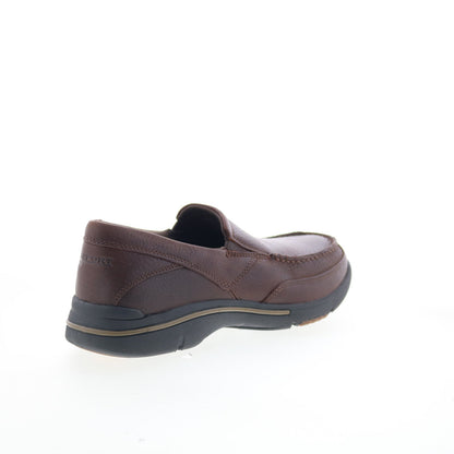 Rockport Eberdon K71229 Mens Brown Wide Loafers & Slip Ons Casual Shoes