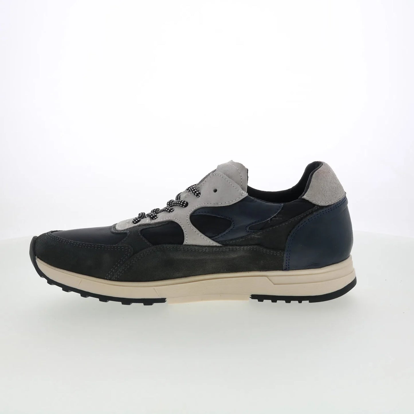 Pajar Kaju PDPAS00559.01 Mens Gray Leather Lace Up Lifestyle Sneakers Shoes