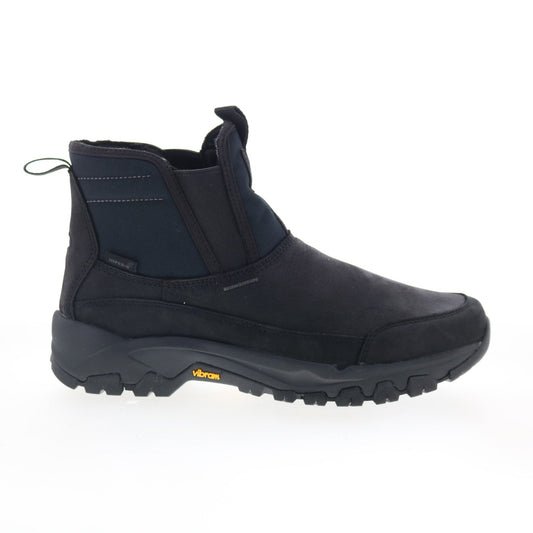 Kodiak Tarbot Modern Utility Mens Black Leather Slip On Work & Safety Boots