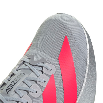 Adizero Evo SL Men's :Silver Metallic | Lucid Red