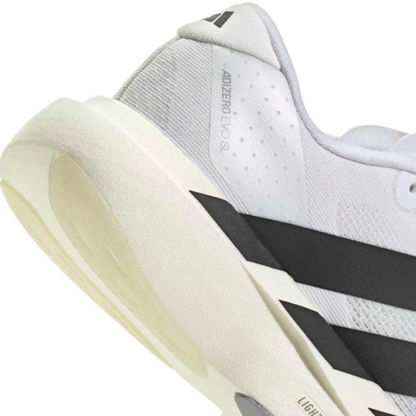 Adizero Evo SL Junior :Cloud White | Core Black