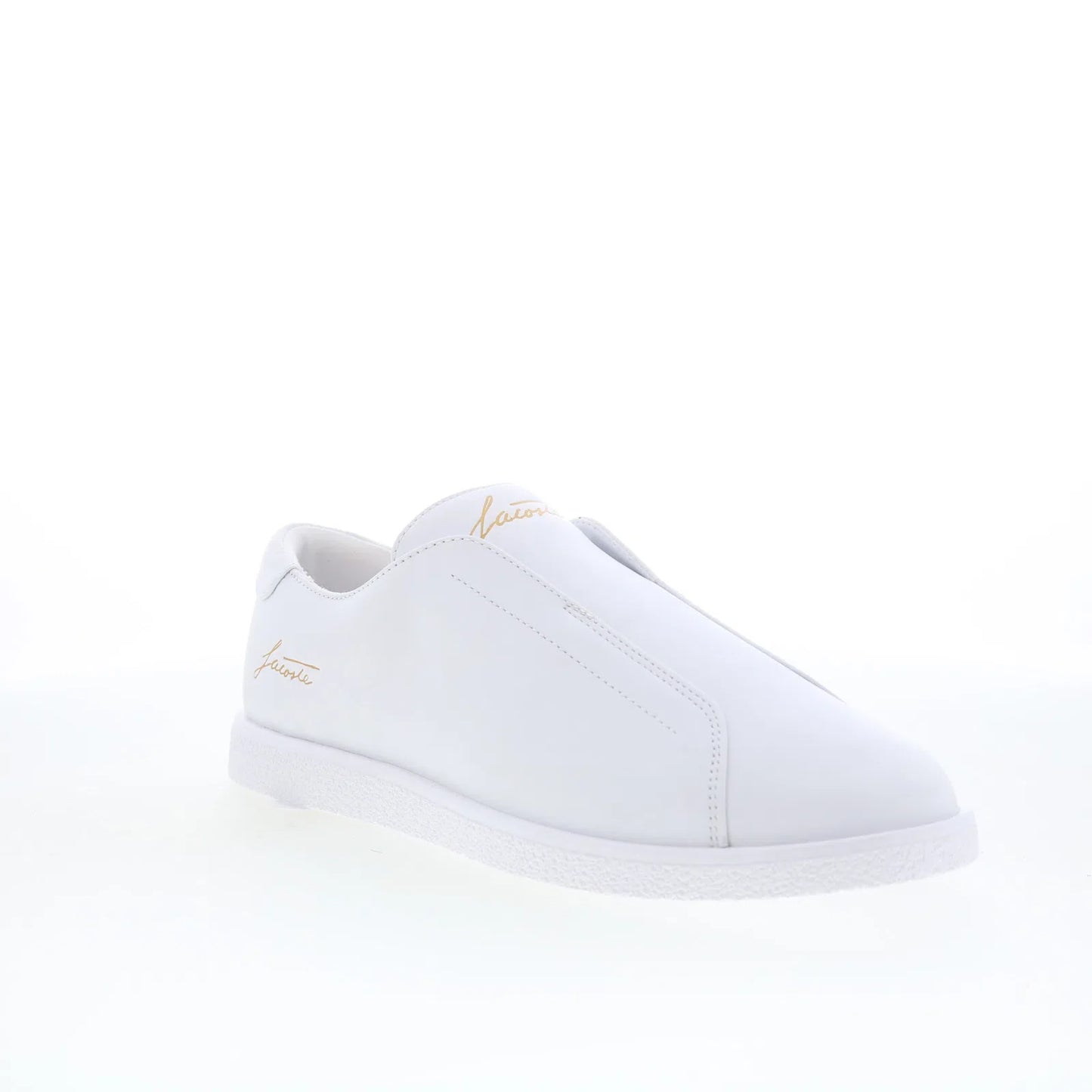 Lacoste Linecourt S 1261 SMA Mens White Leather Lifestyle Sneakers Shoes